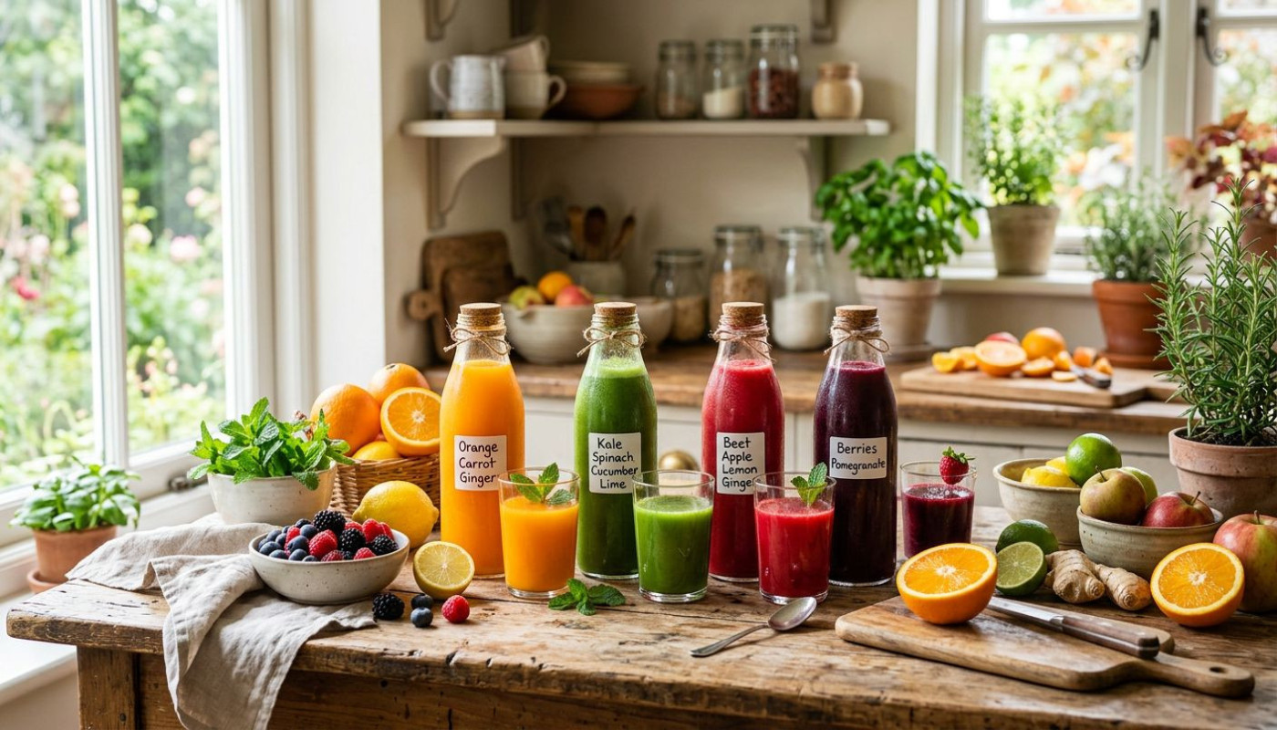 Guide pour choisir vos jus et nectars bio selon les saisons