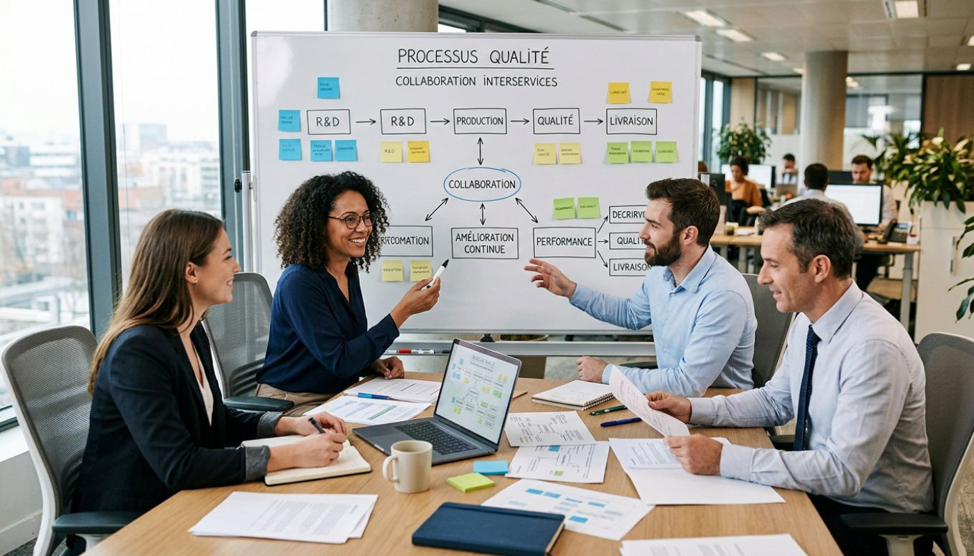 La collaboration interservices : talon d’Achille ou force des processus qualité ?